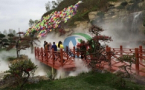景觀人造霧,景觀人造霧設備,景觀人造霧系統,園林景觀人造霧,假山景觀人造霧