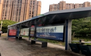 公交站降溫系統,噴霧降溫設備,戶外噴霧降溫設備,物流中心噴霧降溫