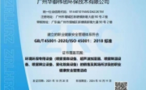 職業健康安全管理體系認證證書