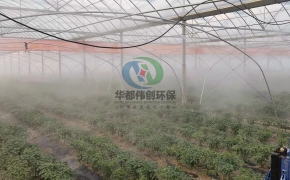 溫室大棚噴霧降溫加濕應用——冷霧系統、恒溫恒濕控制