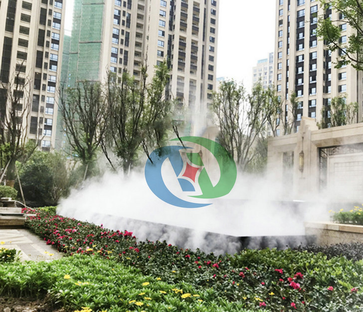 景觀造景,景觀人造霧