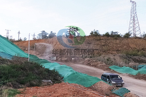 建筑工地圍擋一般選擇哪種噴霧除塵設備好