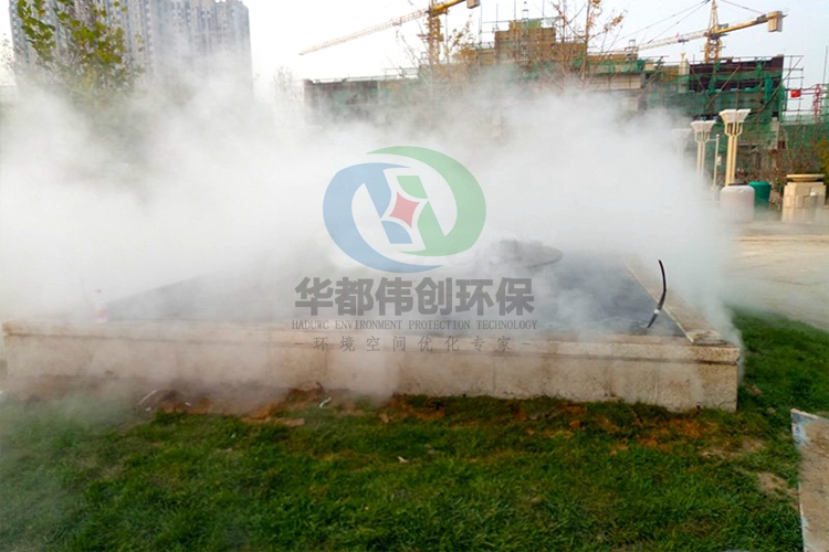 噴霧除塵系統,工地圍擋噴霧除塵,圍擋噴霧除塵