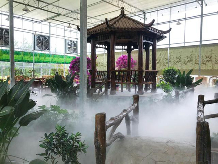 景觀人造霧系統,高壓微霧加濕設備,景觀造霧系統